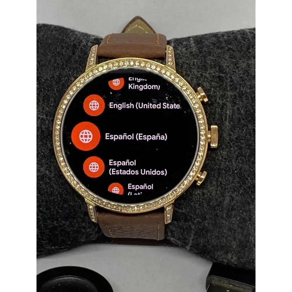 Fossil Gen 4 Authentic Digital Dial Smart Watch Custom Band FTW6011 LT451